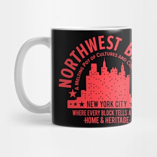 Northwest Bronx Skyline - A Melting Pot of Cultures and Communities Mug